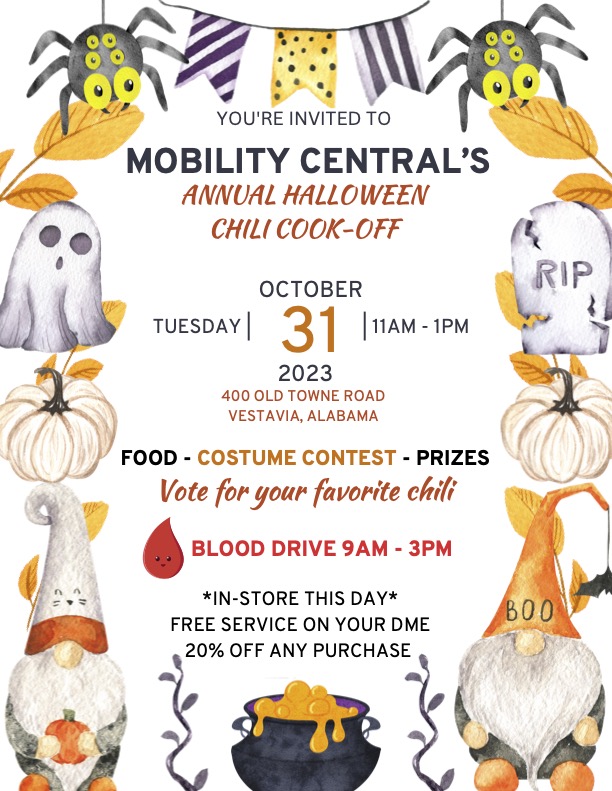 Halloween Chili CookOff Mobility Central Inc